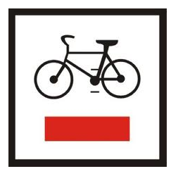 Szlak rowerowy czerwony (długość 37,2 km)