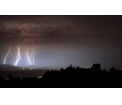 Burza nad Zamkiem Kamieniec (fot. Artur Kuliga)