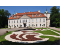 Partery kwiatowe za pałacem w Nieborowie, fot. K. Pira