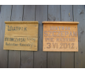 Tablice na Wiatraku Szczepan w Budzisławiu Kościelnym (fot. Piotr Basiński)