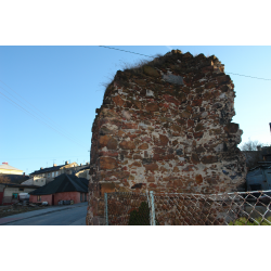 Fragmenty ruin Zamku Kazimierzowskiego