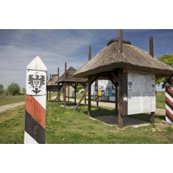 Zrekonstruowane przejście graniczne w Borzykowie