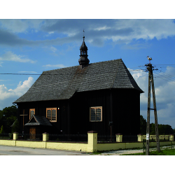 Kossow - Drewniany kościół z XVIII w.