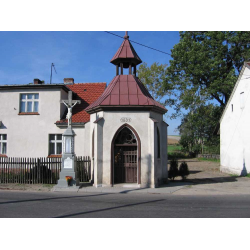 Neogotycka kapliczka w Jaborowicach