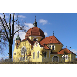 Kościół neoromański w Nekli z 1900 r.